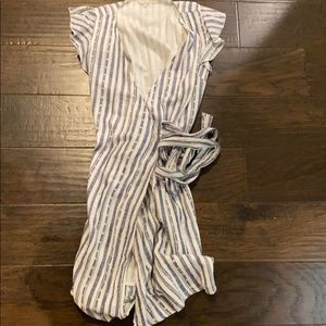 NWOT eyelet striped dress